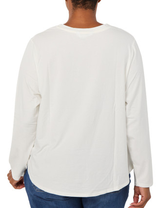 Thumbnail 3: Magical Season Plus Long Sleeve Sunrise Suntan Saturday Top 