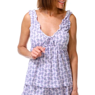 Thumbnail 3: Laura Ashley Women's 2 Pc Floral Pajama Shorts Set 