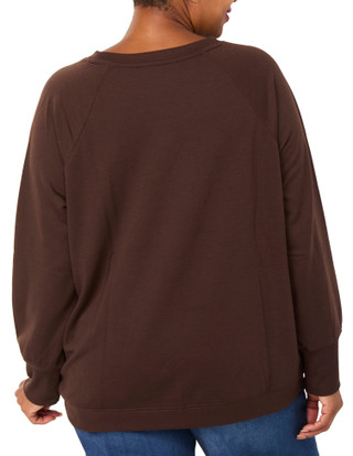 Thumbnail 2: Philosophy Plus Long Sleeve Embroidered Football Sweater 