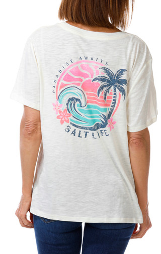 Thumbnail 1: Salt Life Women's Outdoor Tidal Coast Tee 