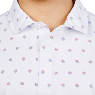 Thumbnail 2: Kenneth Cole Men's Short Sleeve Printed Performance Polo 