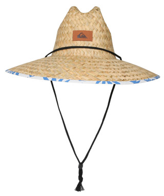 Thumbnail 1: Quiksilver Pierside Print Underbrim Straw Hat 
