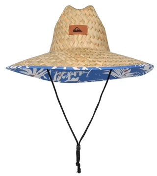 Thumbnail 1: Quiksilver Pierside Print Underbrim Straw Hat 