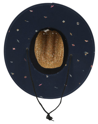 Thumbnail 2: Quiksilver Men's Pierside Underbrim Straw Hat 
