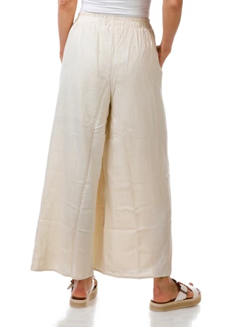 Thumbnail 2: BUNULU Women's Wide Leg Gathered Pants 