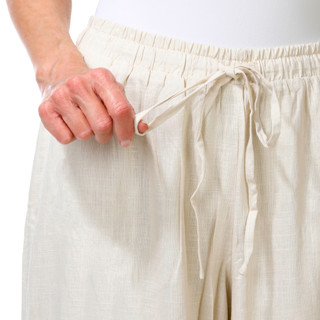 Thumbnail 3: BUNULU Women's Wide Leg Gathered Pants 
