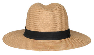 Thumbnail 2: SAN DIEGO HAT CO Paper Braid Fedora with Bow 