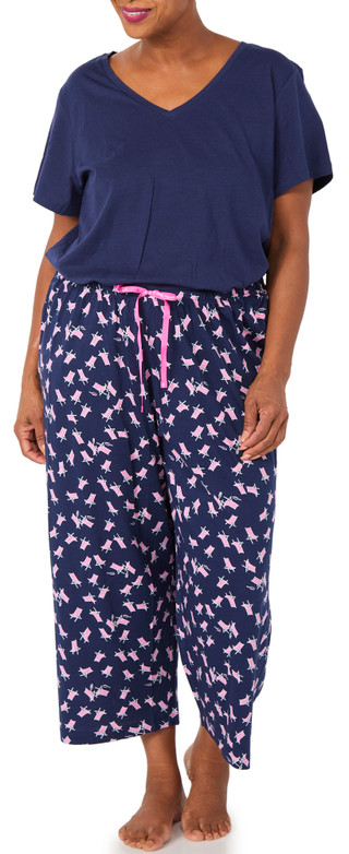 Thumbnail 2: Hue Plus Printed Sleep Pants 