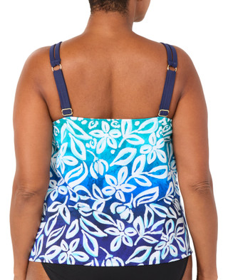 Thumbnail 2: Maxine of Hollywood Plus High Neck Tankini 