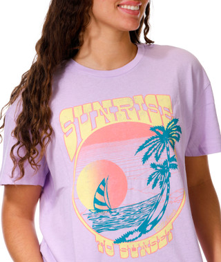 Thumbnail 2: BILLABONG Juniors Short Sleeve Sunrise to Sunset Graphic Tee 