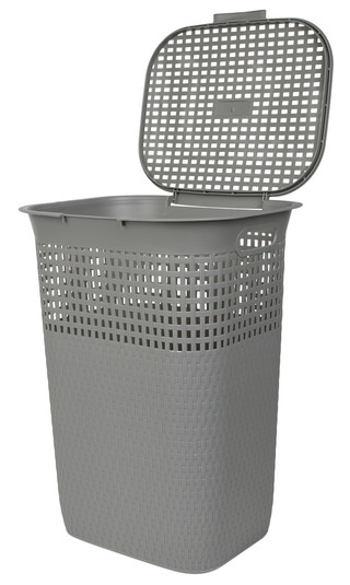 Thumbnail 2: Boston Warehouse 60 L Cross Hatch Laundry Hamper  