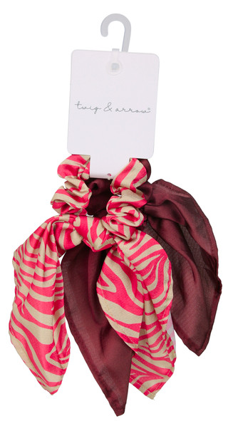 Thumbnail 1: TWIG & ARROW 2 Pk Hair Scrunchies  