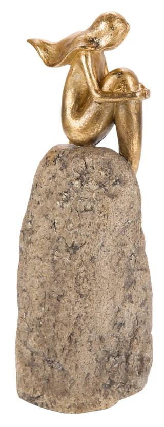 Thumbnail 2: Contrast Resin Mermaid Statue 