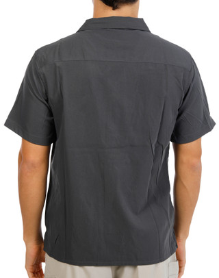Thumbnail 2: Distortion Men's Embroidered Button Down Shirt  