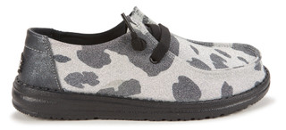Thumbnail 3: Hey Dude Women's Wendy Sparkle Cow Slip Ons 