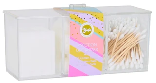 Thumbnail 1: YAFA 3 Section Cotton Swabs, Cotton Balls & Cotton Pads  