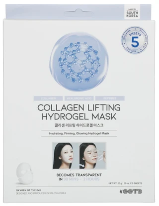 Thumbnail 1: OOTD 5 Pk Collagen Lifting Hydrogel Mask  