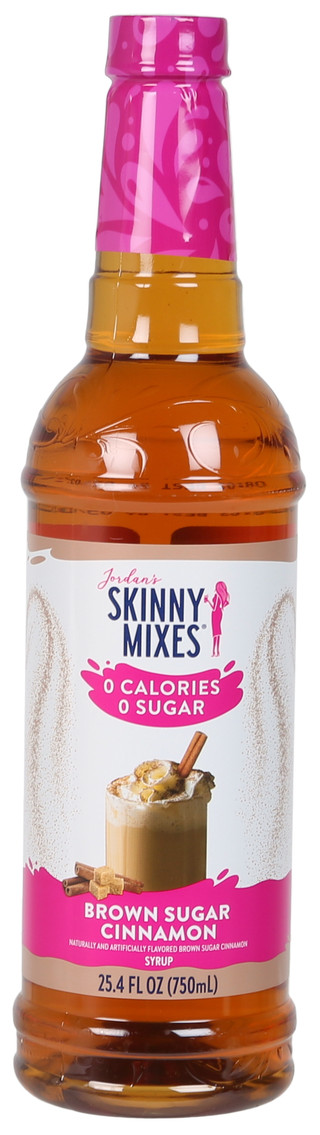 Thumbnail 3: Jordan's Skinny Mixes 25.4 oz Brown Sugar Cinnamon Skinny Syrup 