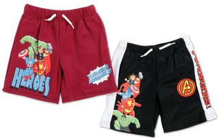 Thumbnail 1: Marvel Boys 2 Pk Knit Shorts  