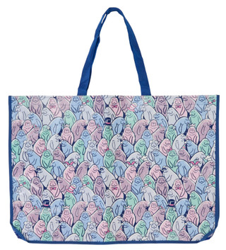 Thumbnail 1: PD HOME Manatee Print Reusable Bag 