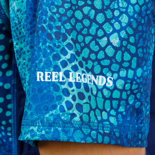 Thumbnail 4: REEL LEGENDS Men's Active Short Sleeve Shirt 