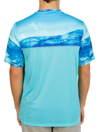 Thumbnail 4: REEL LEGENDS Men's Active Crew Shirt 