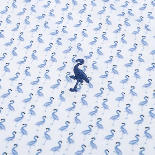 Thumbnail 5: Tailor Byrd Men's Printed Performance Polo 