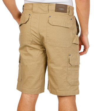 Thumbnail 2: Smith's Workwear Men's Work Stretch Utility Cargo Shorts 