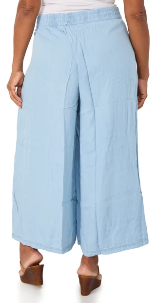 Thumbnail 2: Coral Bay Plus Lyocell Pull On Culotte Pants 