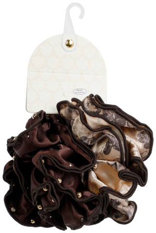 Thumbnail 2: TWELVE 2 Pk Ruffled Scrunchies 