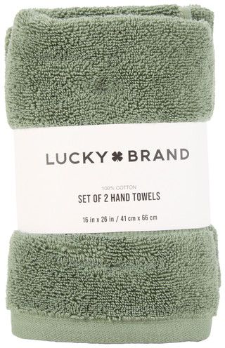 Thumbnail 1: Lucky Brand 2 Pk Hand Towels 