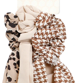 Thumbnail 2: TWELVE 3 Pk Scarf Scrunchies 