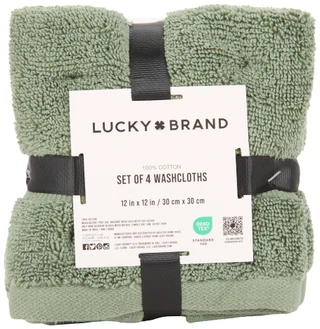 Thumbnail 1: Lucky Brand 4 Pk Washcloths 