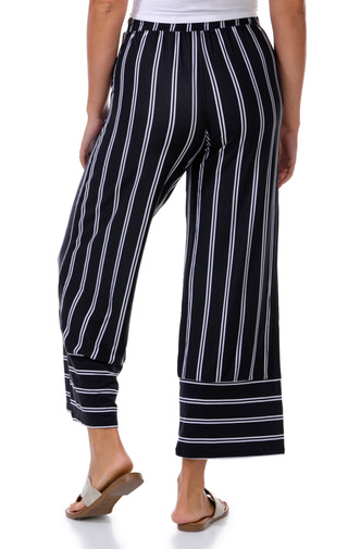 Thumbnail 2: Derek Heart Juniors Rope Belt Stripe Pants 