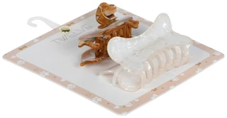 Thumbnail 2: TWELVE 2 Pk Dog & Bone Shape Claw Clips 