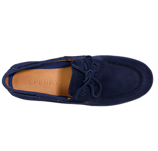 Thumbnail 4: Sperry Women's Slim Boat Shoe Navy Multi 