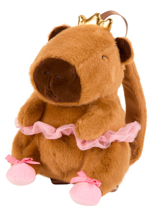 Thumbnail 1: Carried Away Girls Capybara Princess Backpack 