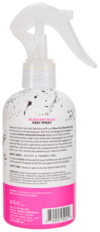 Thumbnail 2: Foxybae Blow Dry Bliss Heat Protection Spray - 8 fl oz 