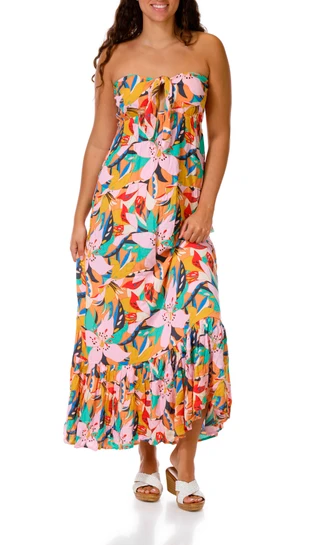 Thumbnail 1: O'Neill Juniors Print Maxi Dress 