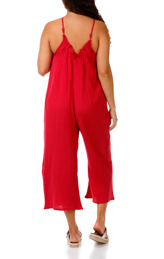 Thumbnail 2: DISCREET Juniors Sleeveless Wide Leg Jumpsuit 