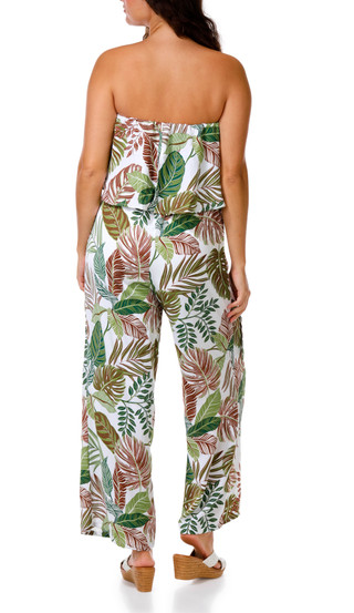 Thumbnail 3: Jolie & Joy Juniors Palm Print Jumpsuit 
