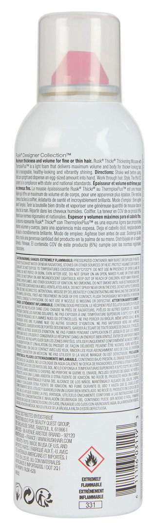 Thumbnail 2: Rusk Thickr Thickening Mousse - 8.8 oz 