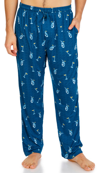 Thumbnail 1: PGA TOUR Men's Printed Sleep Pants 