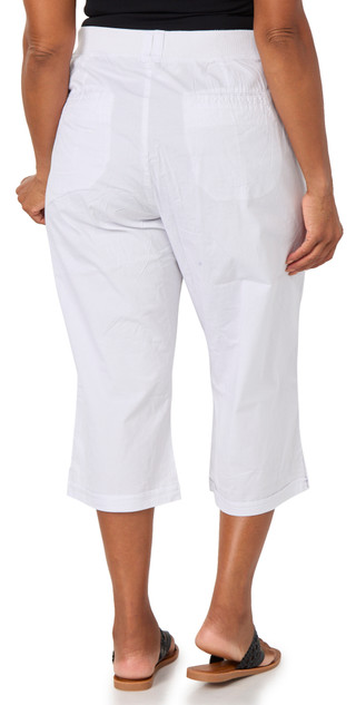 Thumbnail 2: Dash Plus Taylor Capri Pants w/ Elastic Waist 