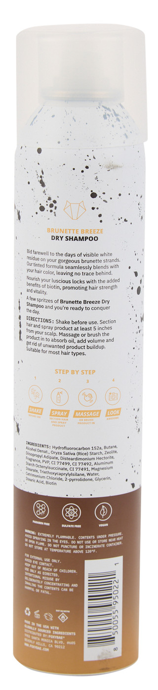 Thumbnail 3: Foxybae Brunette Breezy Biotin Dry Shampoo 7oz 