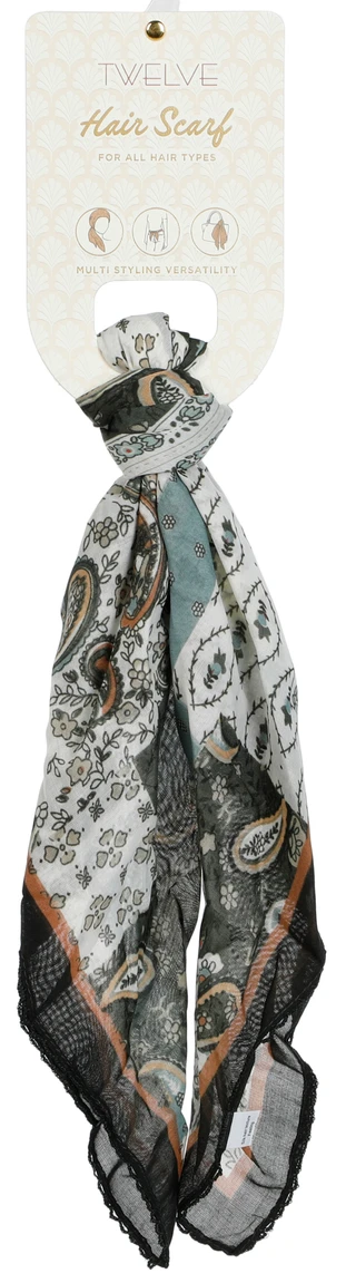 Thumbnail 1: TWELVE Multi Purpose Fashion Hair Scarf 