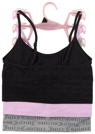 Thumbnail 2: Juicy Couture 3 Pk Seamless Logo Bras 