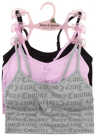 Thumbnail 1: Juicy Couture 3 Pk Seamless Logo Bras 