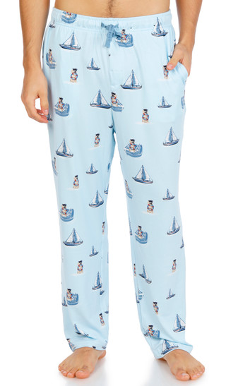 Thumbnail 1: Perry Ellis Men's Printed Pajama Pants 
