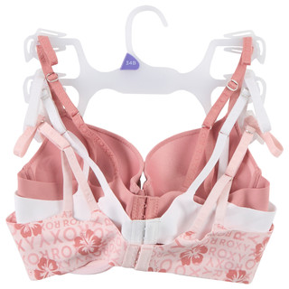 Thumbnail 2: ROXY Women's 3 Pk Embossed Logo Molded Bras 